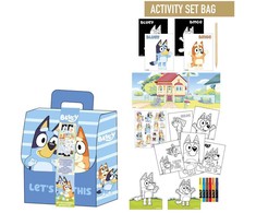CERDÁ Bluey Colouring backpack set