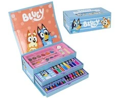 CERDÁ Bluey colouring stationery case
