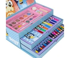 CERDÁ Bluey colouring stationery case