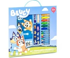 CERDÁ Bluey colouring stationery set