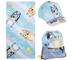 Rankšluostis CERDÁ Bluey set towel + bag + cap