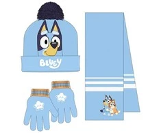 CERDÁ Bluey winter set snood hat gloves