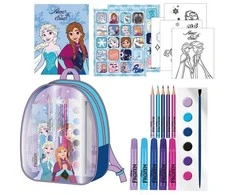 CERDÁ Disney Frozen backpack stationery set