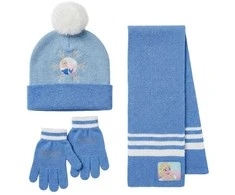 CERDÁ Disney Frozen winter set snood hat gloves