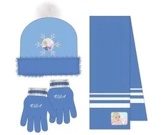 CERDÁ Disney Frozen winter set snood hat gloves