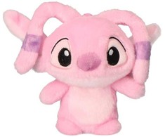 CERDÁ Disney Stitch Angel plush keychain 12cm