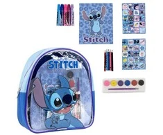 CERDÁ Disney Stitch backpack stationery set