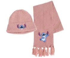 CERDÁ Disney Stitch beanie + scarf set