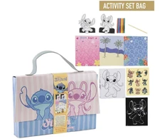 CERDÁ Disney Stitch Colouring bag set