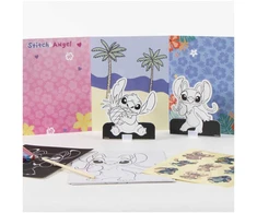 CERDÁ Disney Stitch Colouring bag set