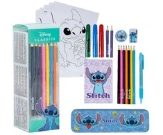 CERDÁ Disney Stitch colouring stationery set