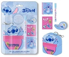 CERDÁ Disney Stitch Stationery mini backpack set