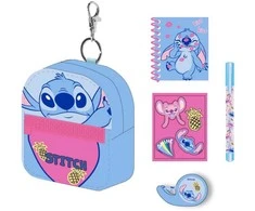 CERDÁ Disney Stitch Stationery mini backpack set