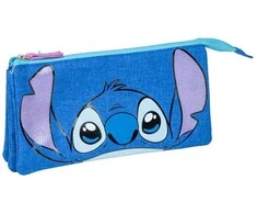 CERDÁ Disney Stitch triple pencil case