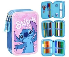 CERDÁ Disney Stitch triple pencil case