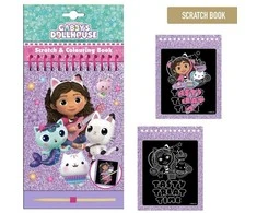 CERDÁ Gabbys Doll House scratch stationery set
