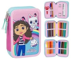 CERDÁ Gabbys Doll triple pencil case