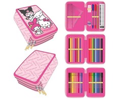 CERDÁ Hello Kitty and Friends triple pencil case