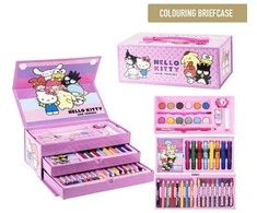 CERDÁ Hello Kitty spalvinimo blankų dėžutė
