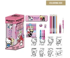 CERDÁ Hello Kitty colouring stationery set