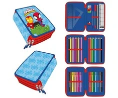 CERDÁ Marvel Spidey triple pencil case