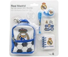 CERDÁ Real Madrid Stationery mini backpack set