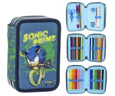 CERDÁ Sonic Prime triple pencil case