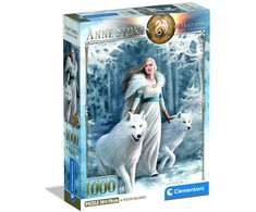 Clementoni Dėlionė 1000 vnt. - Mergina ir vilkai