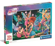 Clementoni Dėlionė 104 vnt. - Winx