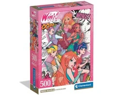 Clementoni Dėlionė 500 vnt. - Winx