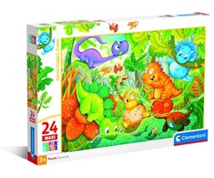 Clementoni Dėlionė 24 vnt. - Dinozaurai