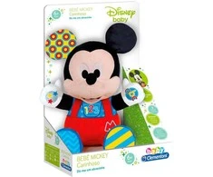 Clementoni Spanish Disney Baby Mickey plush toy