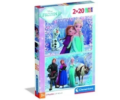Clementoni Dėlionė 2x20 vnt. - Frozen