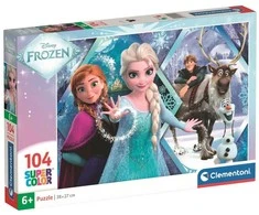 Clementoni Dėlionė 104 vnt. - Frozen