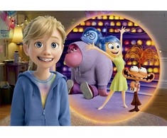 Dėlionė Clementoni CLE puzzle 104 maxi SuperKolor Inside Out 2 25069