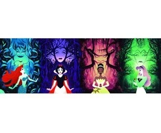 Clementoni Dėlionė 1000 vnt. - Disney princesės