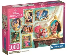 Clementoni Dėlionė 1000 vnt. - Disney princesės