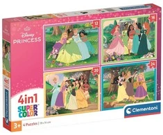 Clementoni Dėlionė 72 vnt. - Disney princesės