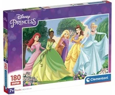 Clementoni Dėlionė 180 vnt. - Princesės