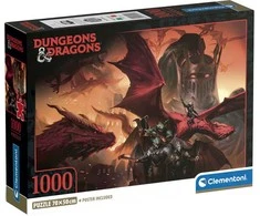 Clementoni Dėlionė 1000 vnt. - Dungeons&amp;Dragons