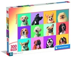 Clementoni Dėlionė 300 vnt. - Šuniukai
