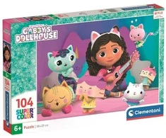 Clementoni Dėlionė 104 vnt. - Gabby's Dollhouse