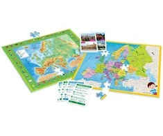 Clementoni Geo Map Discover Europe in Spanish