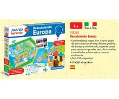 Clementoni Geo Map Discover Europe in Spanish