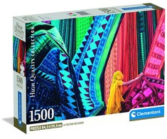 Clementoni Dėlionė 1500 vnt. - Spalvoti audiniai