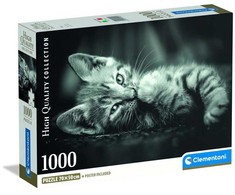 Clementoni Dėlionė 1000 vnt. - Kačiukas