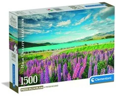 Clementoni Dėlionė 1500 vnt. - Lubinai