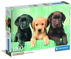 Clementoni Dėlionė 1000 vnt. - Šuniukai