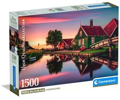 Clementoni Dėlionė 1500 vnt. - Zaanse Schans
