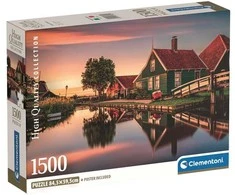 Clementoni Dėlionė 1500 vnt. - Zaanse Schans